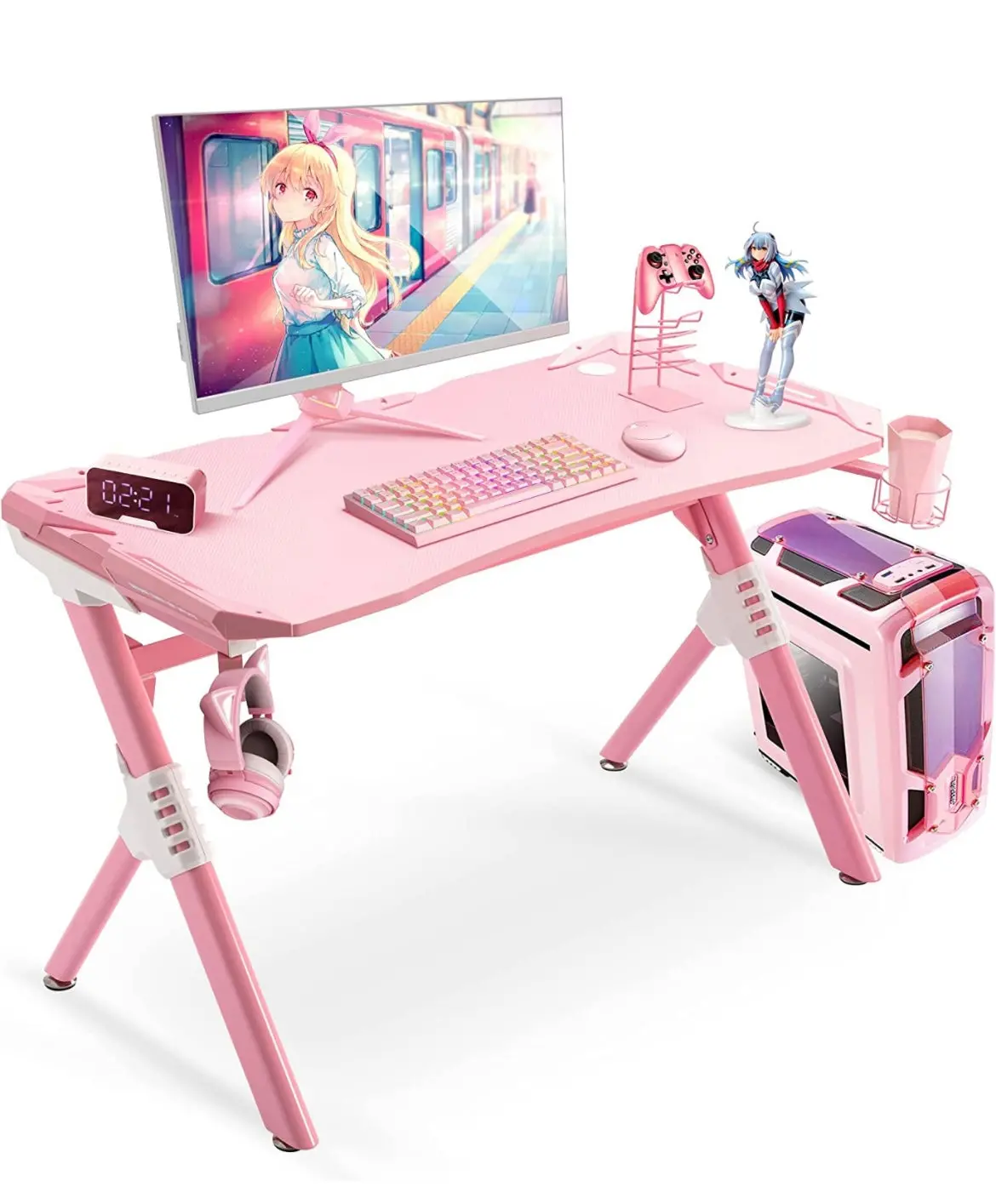 Gaming Desk With Led Lights 1
