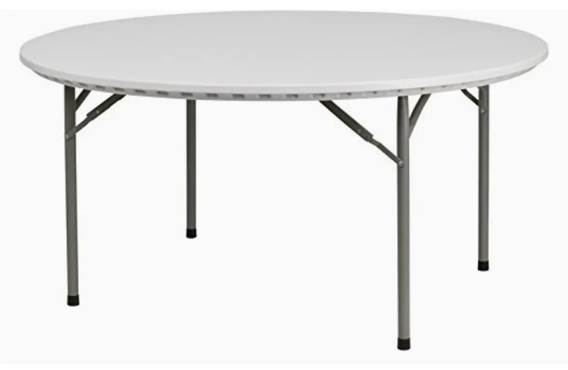 5 Foot Folding Round Table 1