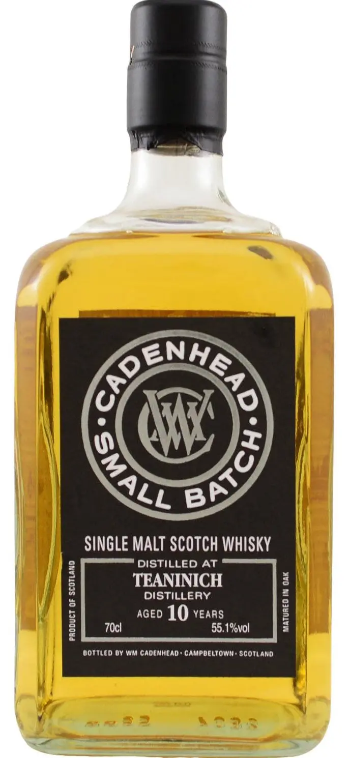 Cadenhead Teanninch Single Malt Whiskey 10 Year Old 750Ml 1
