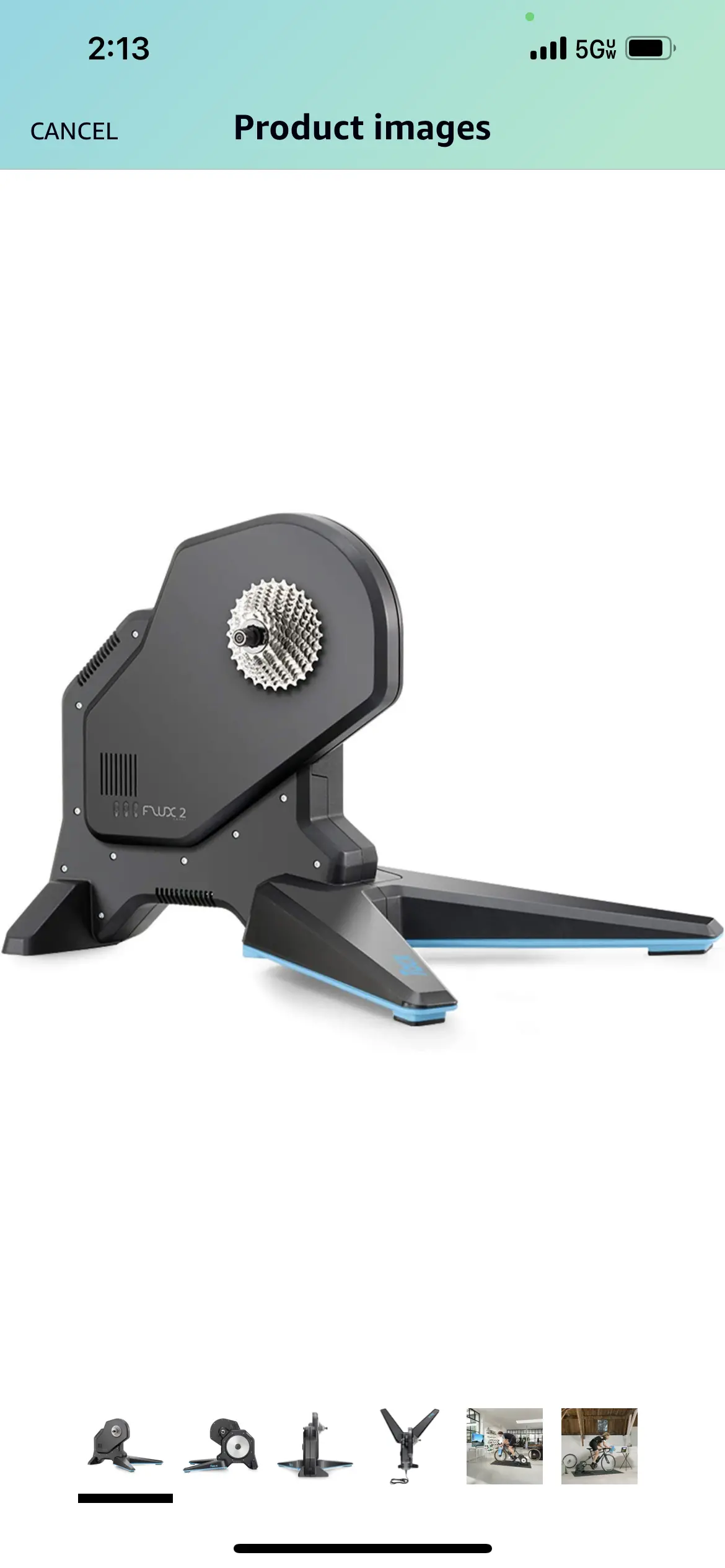 Tacx Flux 2 Smart Trainer Black, One Size 1