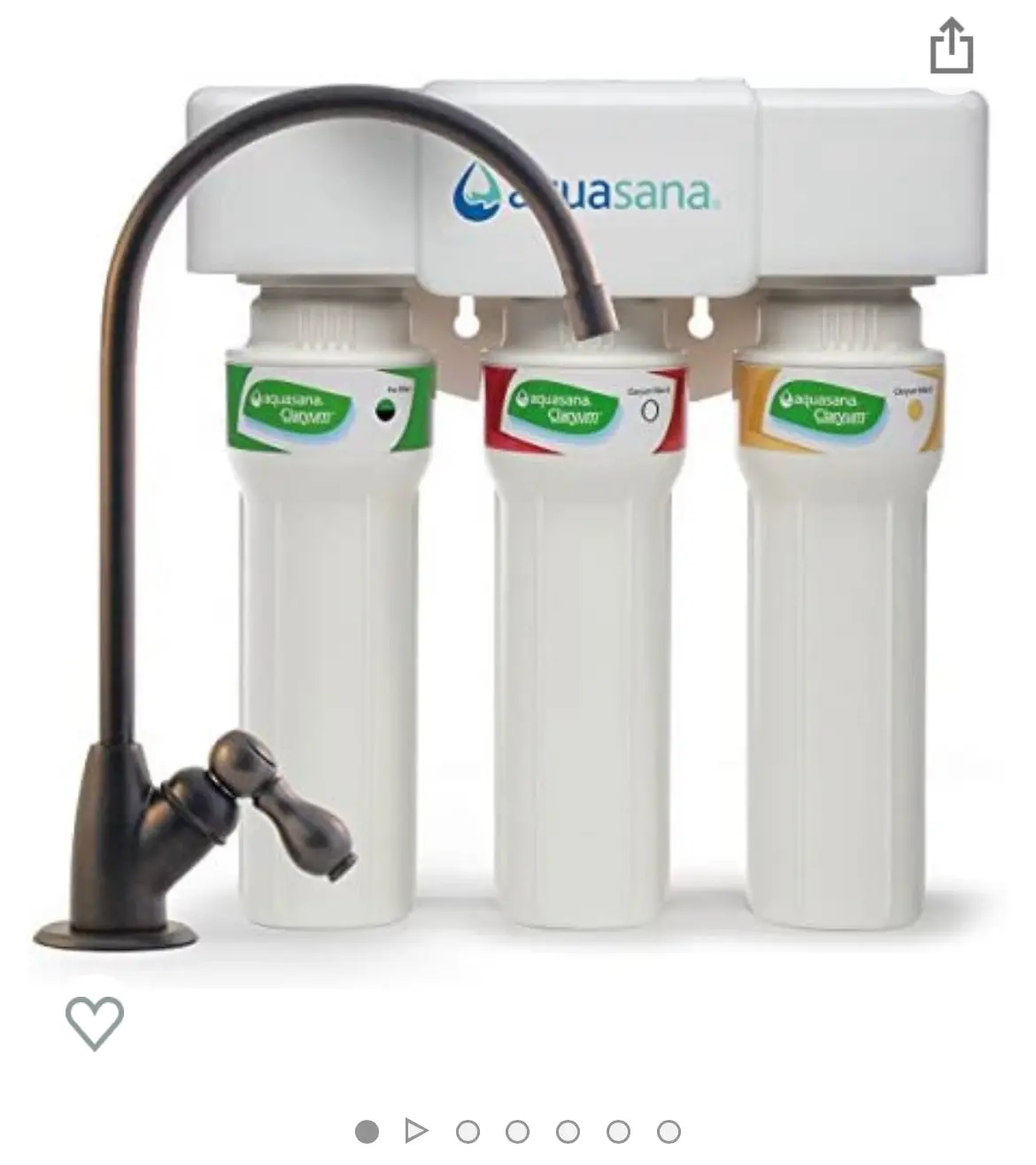 Under Sink Water Filter System With Faucet 1