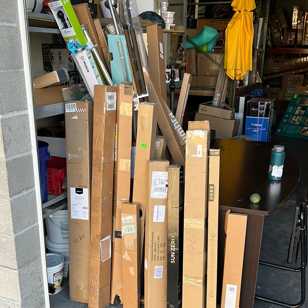 Assorted Shower And Window Curtain Rods 1