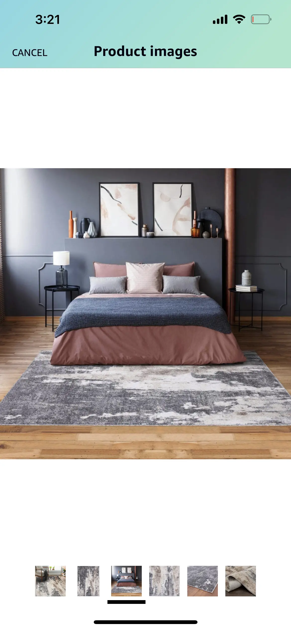 Luxe Weavers Modern Area Rug, Gray 5 X 7 1