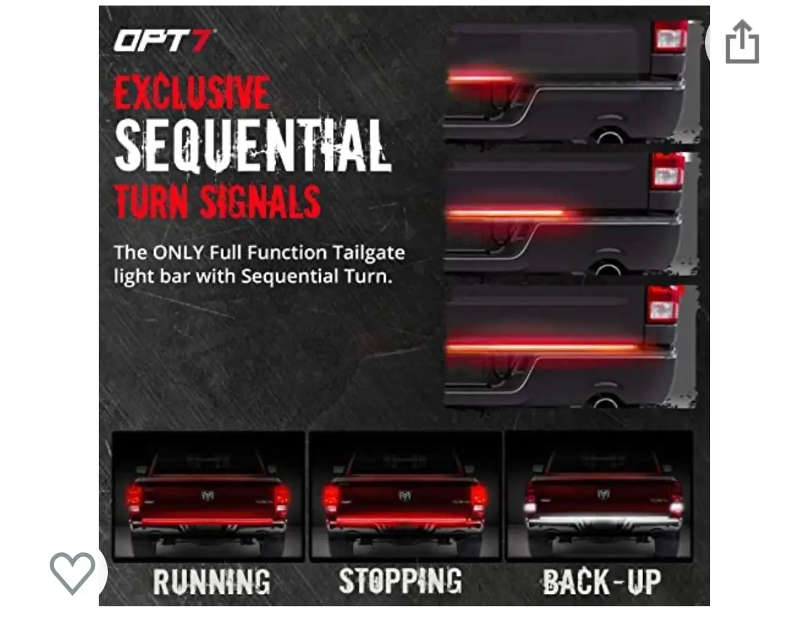 Tailgate Brake Light Bar 1