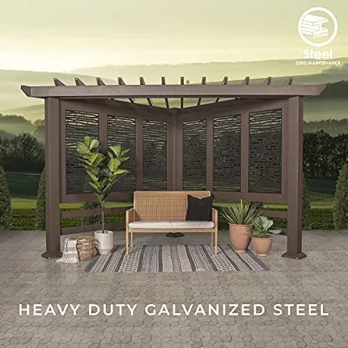 Steel Cabana Pergola 1