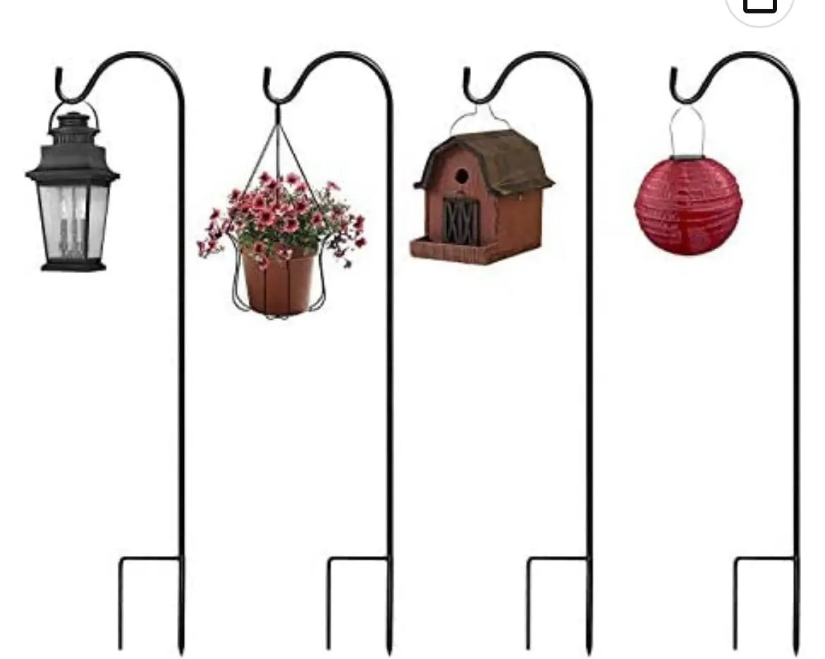 Hanging Plant Outdoor Post 2 Pack 1