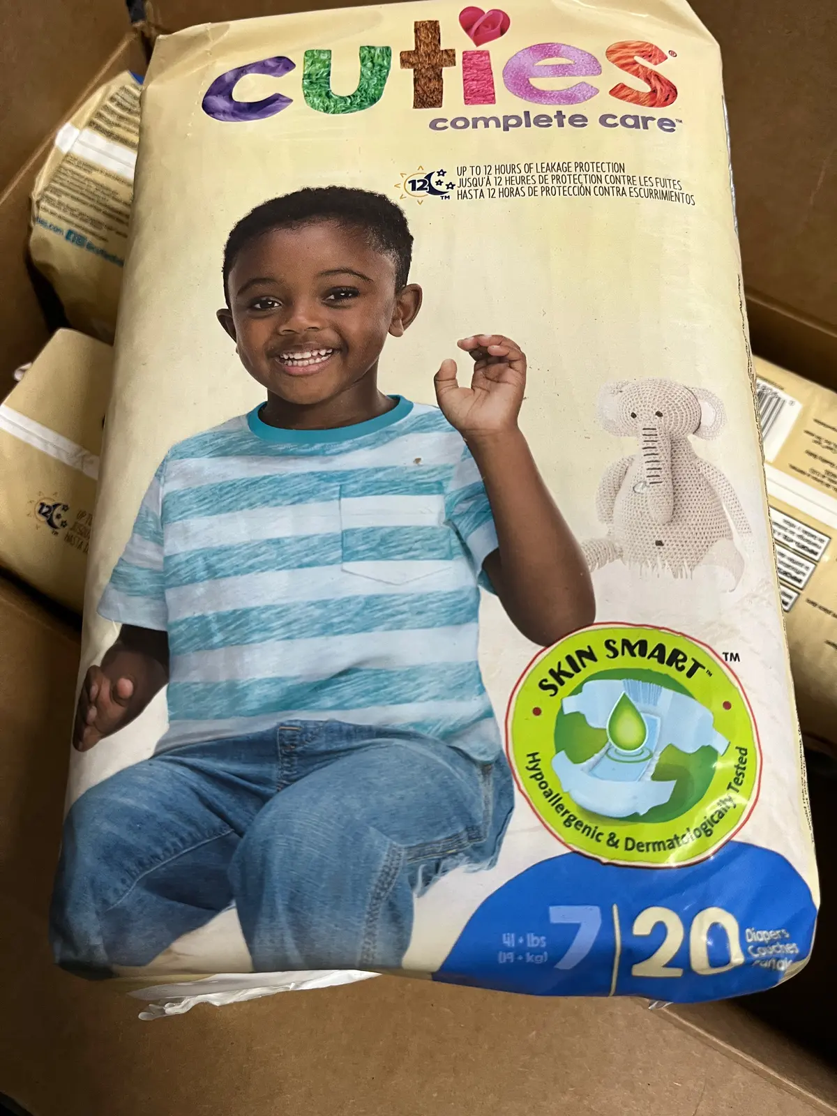 Diapers 41Lbs Size 7 - Pack Of 80 1
