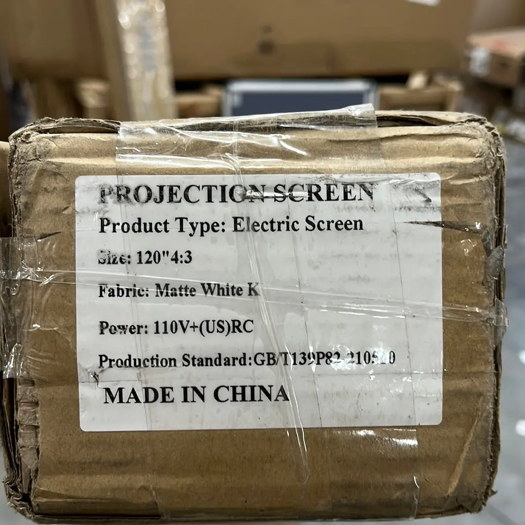 Spectrum 120” Motorized Projector Screen 1