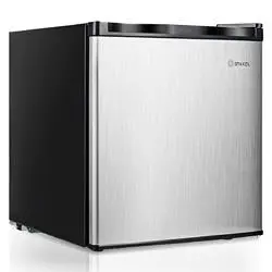 Stakol 1.1 Cu.Ft. Mini Freezer Stainless Steel 1