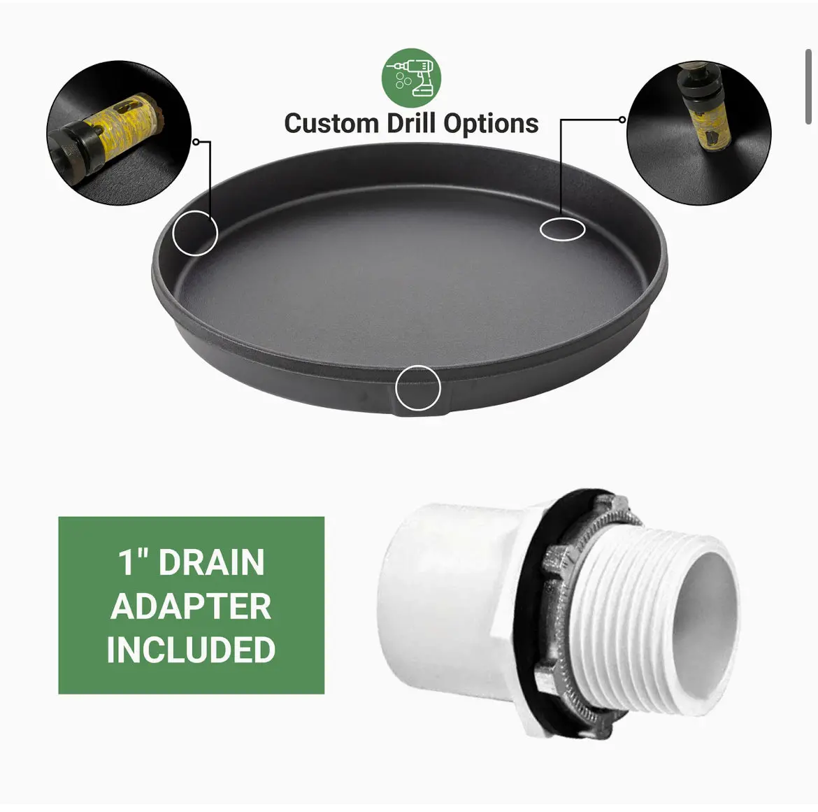 28” Water Heater Pan 1