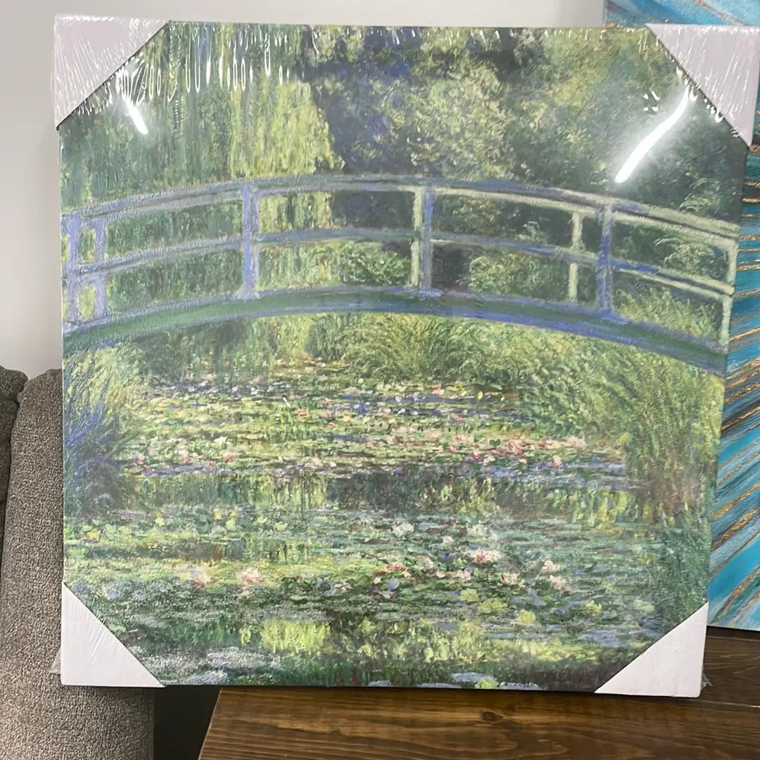 The Water Lily Painting By Claude Monet 1