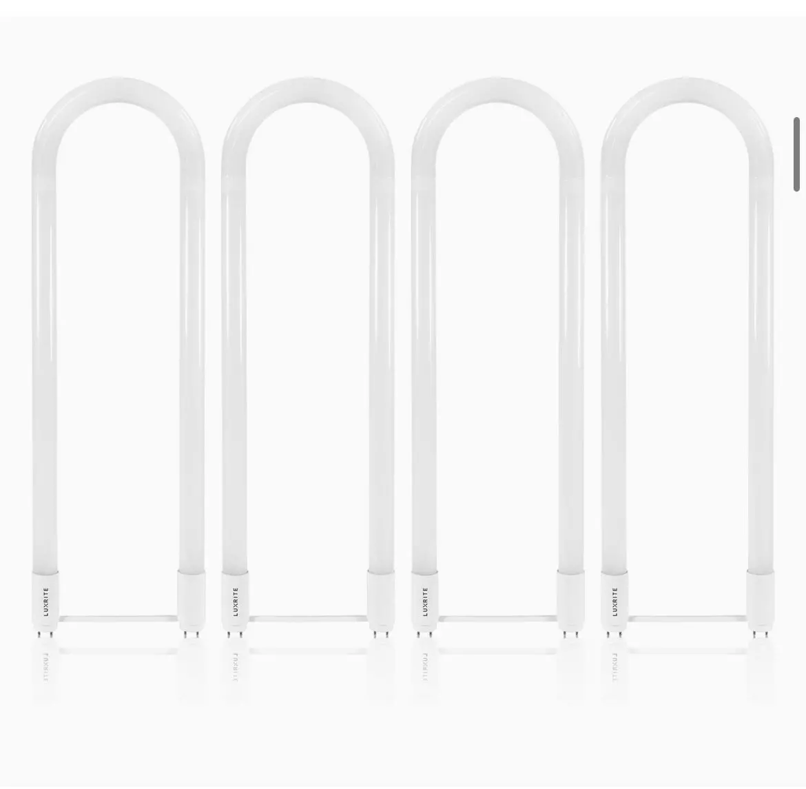 U Bend Led Tube Lights (4 Pack) 1