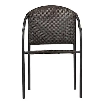 Black Outdoor Dining Chair 1