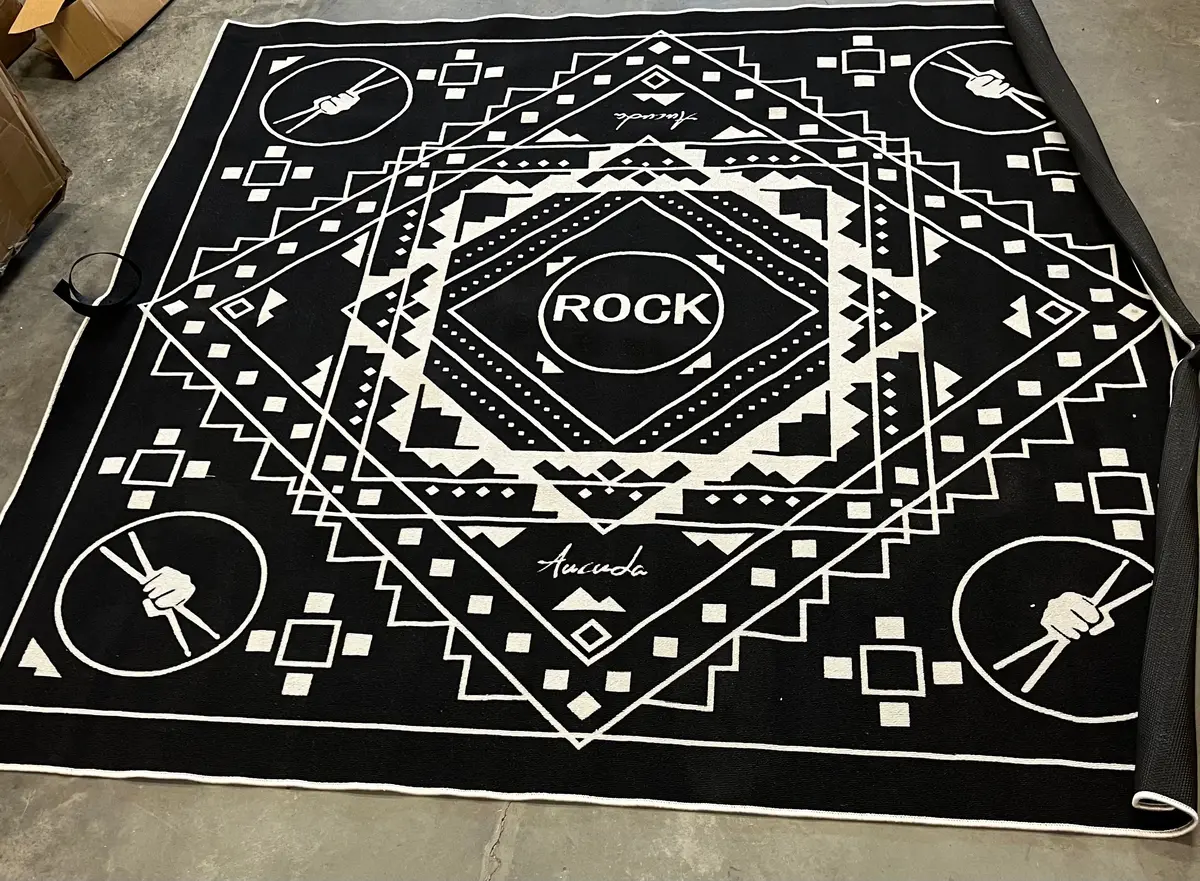 Aucuda Drum Rug Mat 1