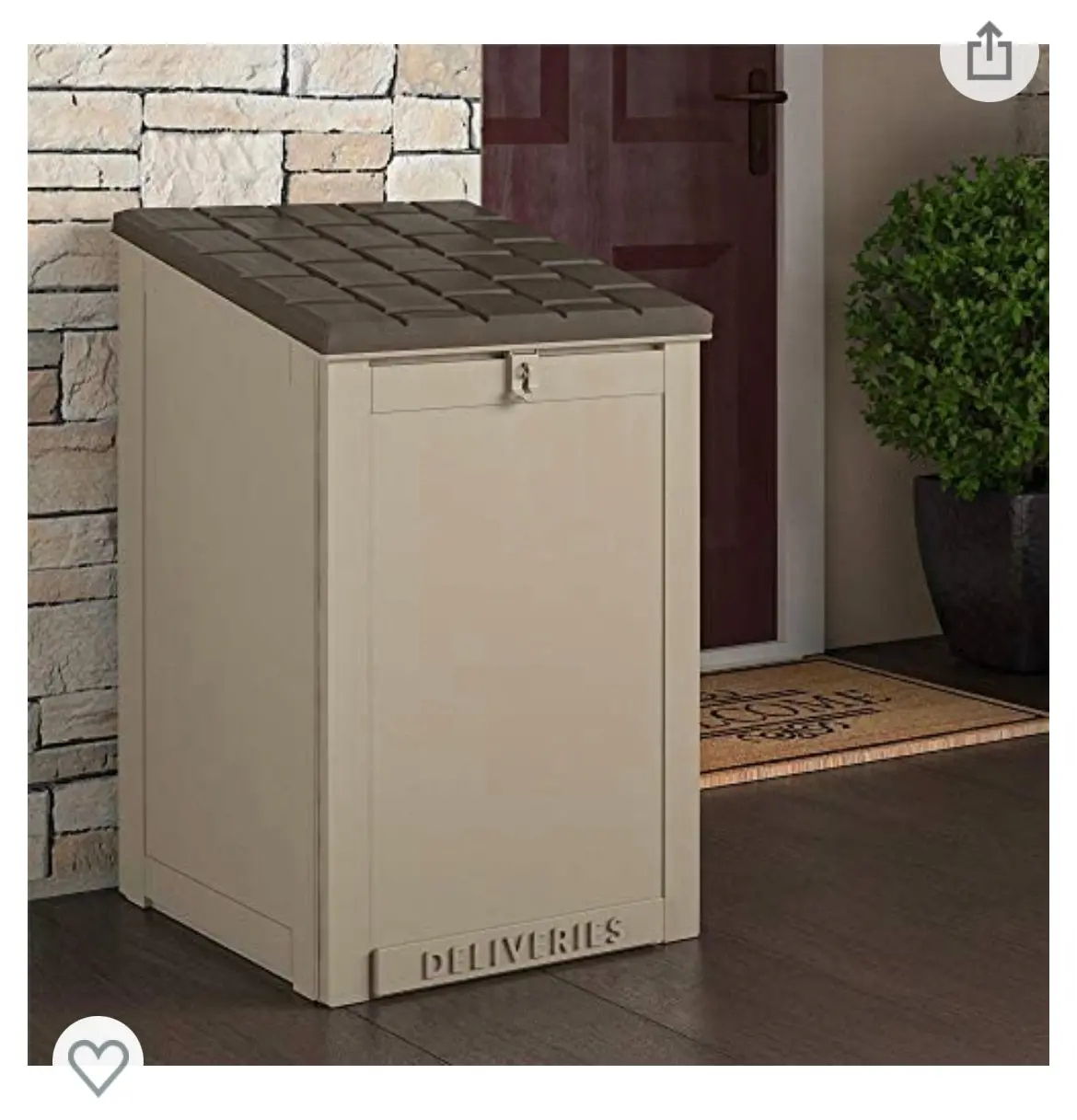 Lockable Package Delivery Box 1