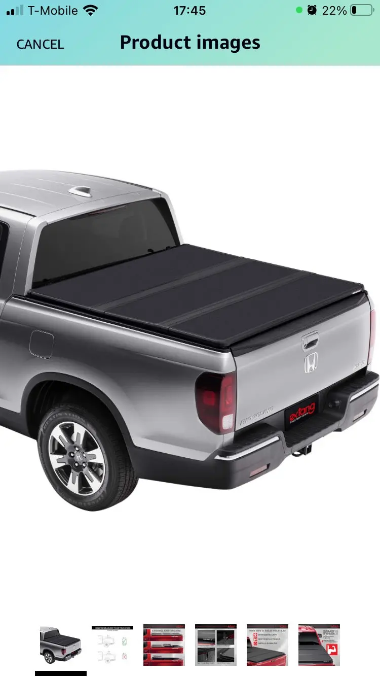 Hard Folding Truck Bed Cover 1