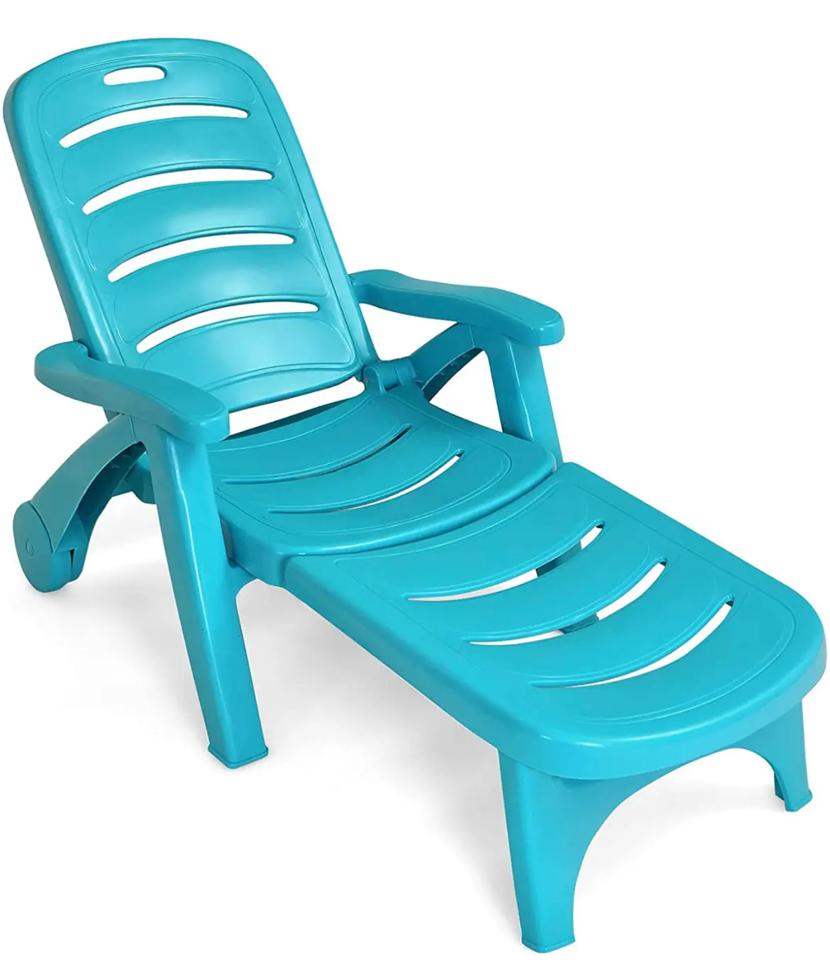 Plastic Chaise Lounger 1
