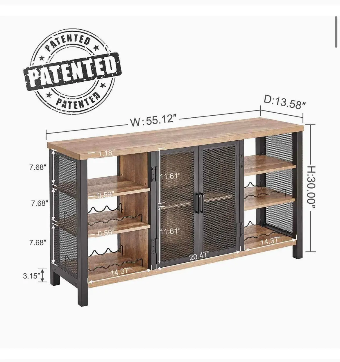 Industrial Buffet Cabinet Tv Stand 1