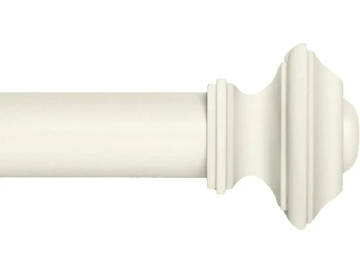 Ivory Curtain Rod 1