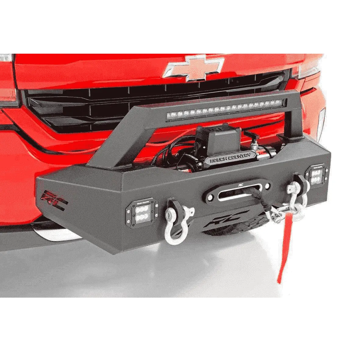 Rough Country Exo Winch Mount System | 07-18 Chevrolet Silverado W/ Free 48-State Shipping 1