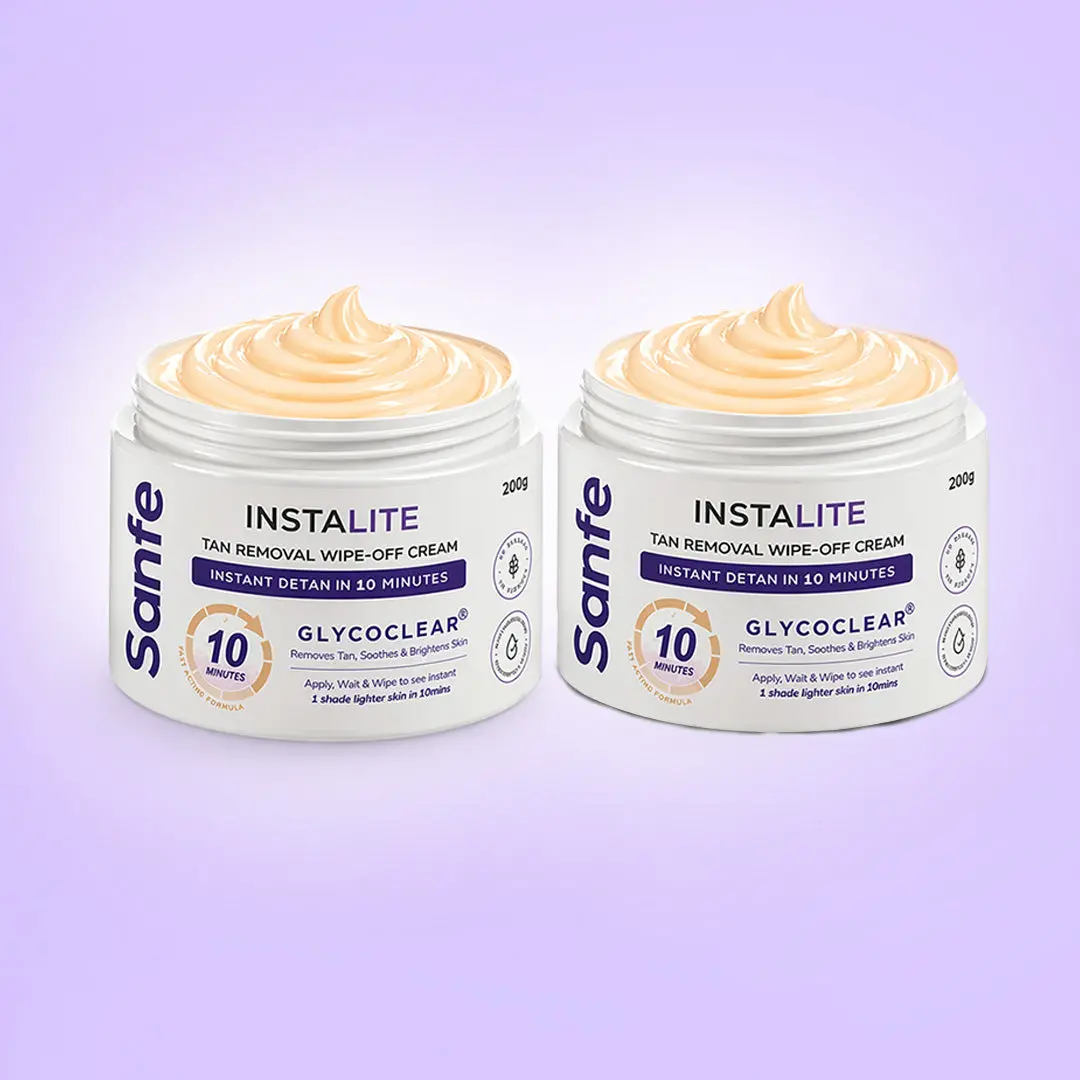 Instalite Detan Wipe-Off Cream 200G (Pack Of 2) 1