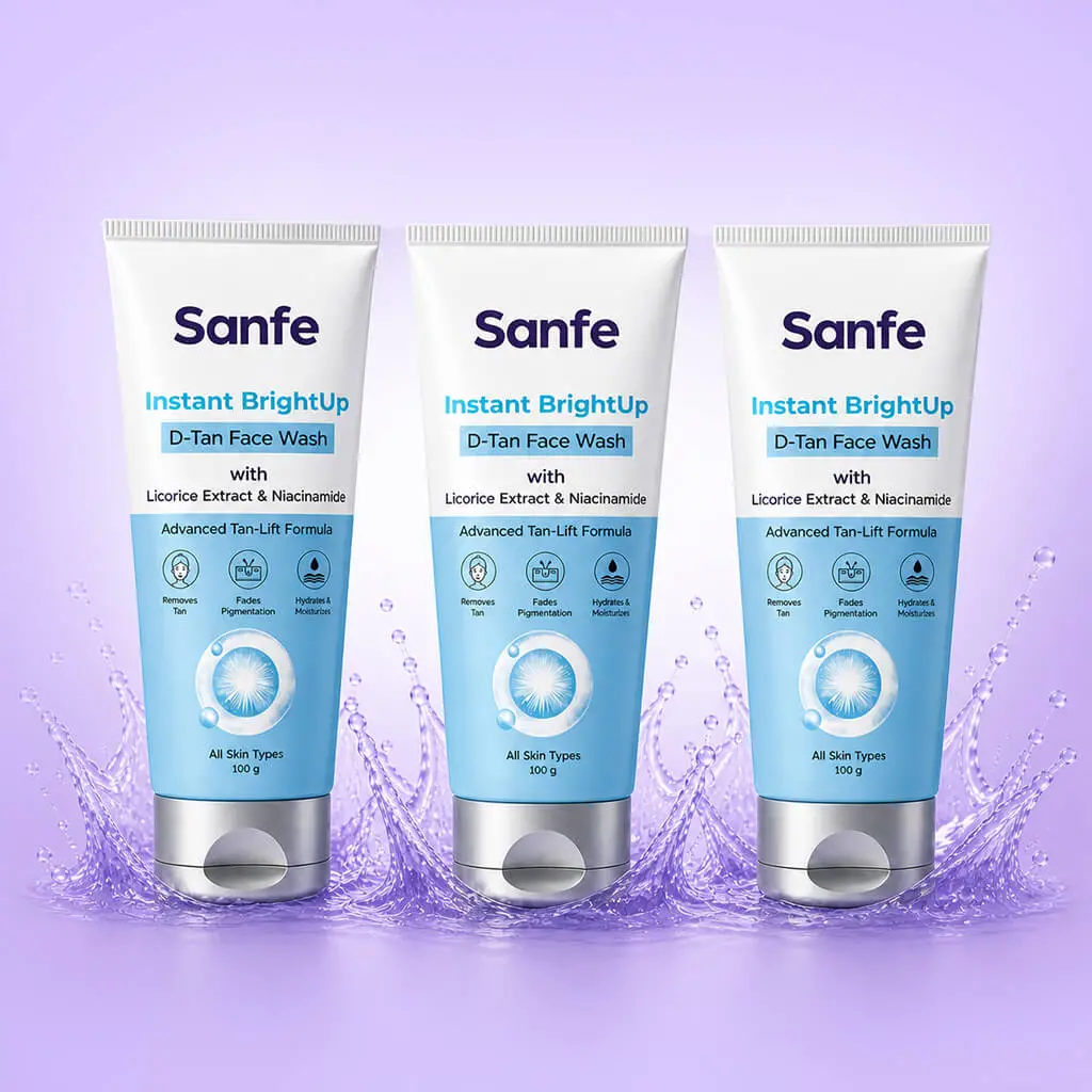 Sanfe Instant Brightup D-Tan Face Wash (Pack Of 3) 1