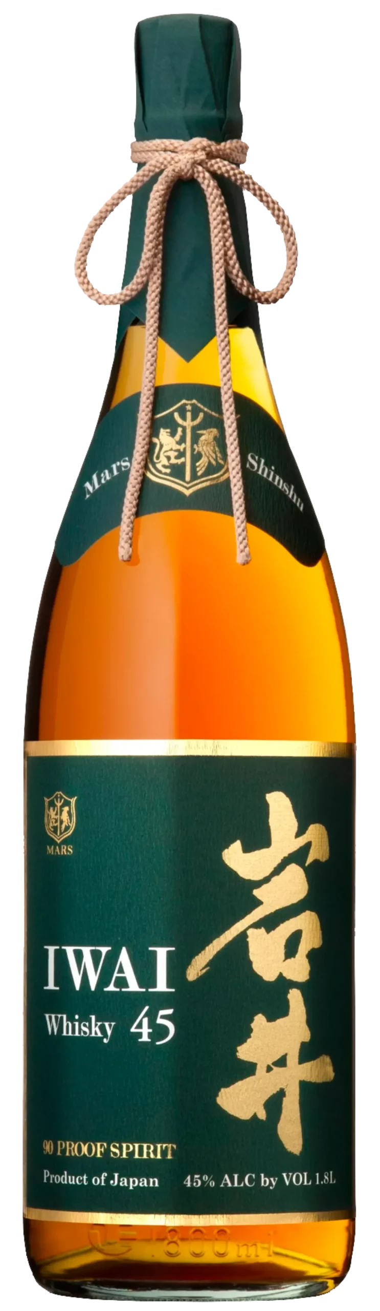 Mars Iwai 45 Japanese Whisky 1.8L 1