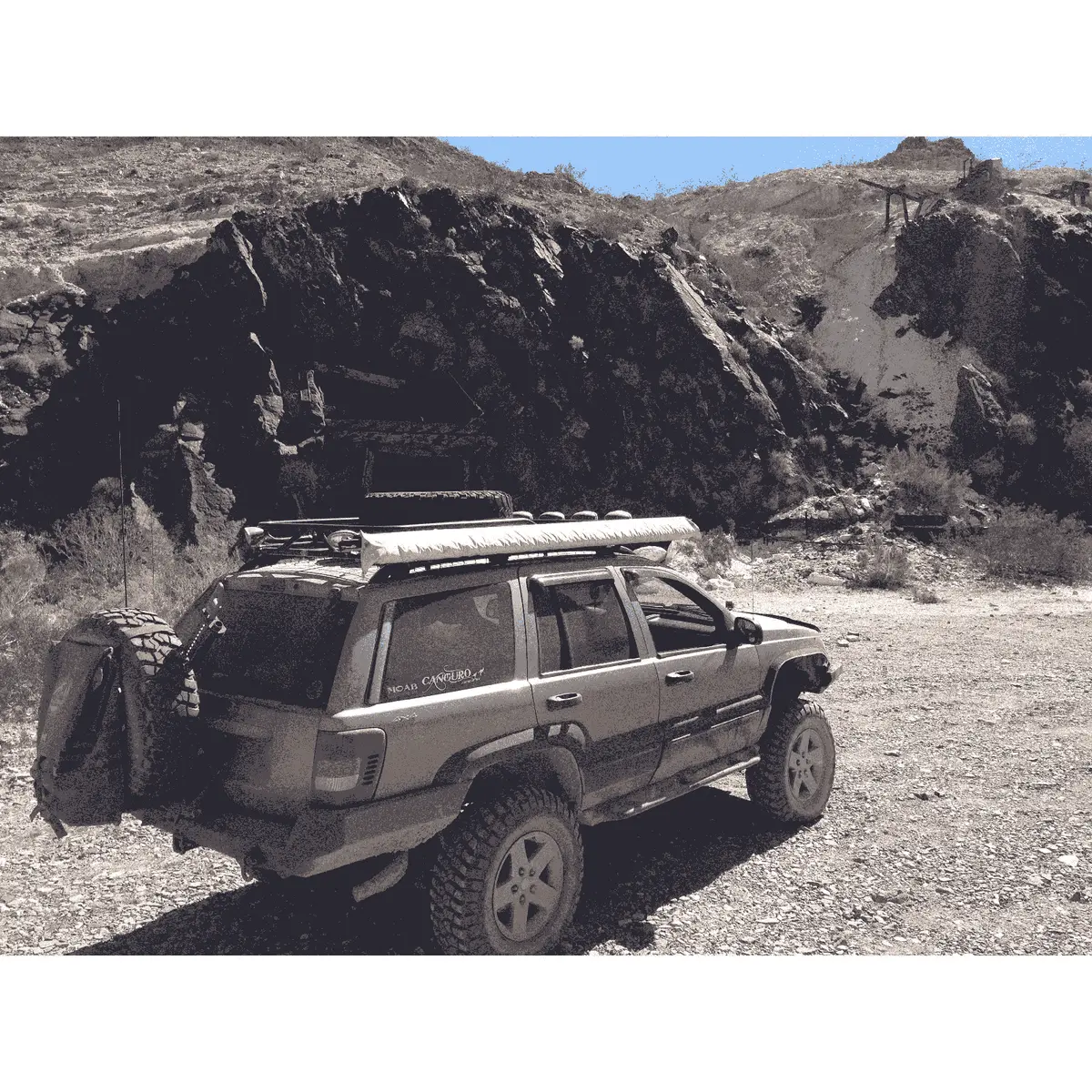 Jeep Grand Cherokee Wj Roof Rack - Safari Style 1
