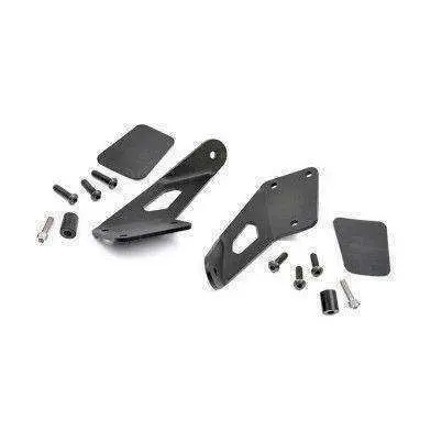 Jeep Tj Wrangler 20Inch Single Row Led Hood Mounts 1