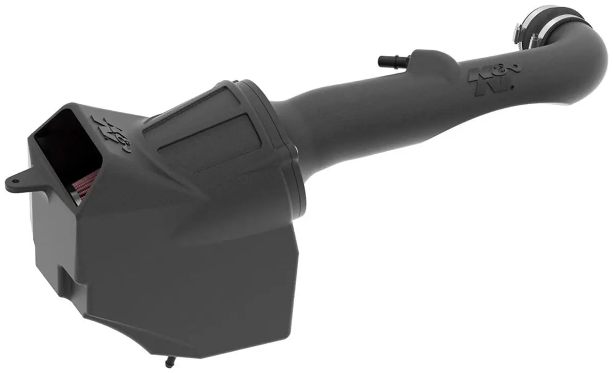 K&N 57-Series Fipk Cold Air Intake – 57-1576, Washable Filter & Heat Shield 1