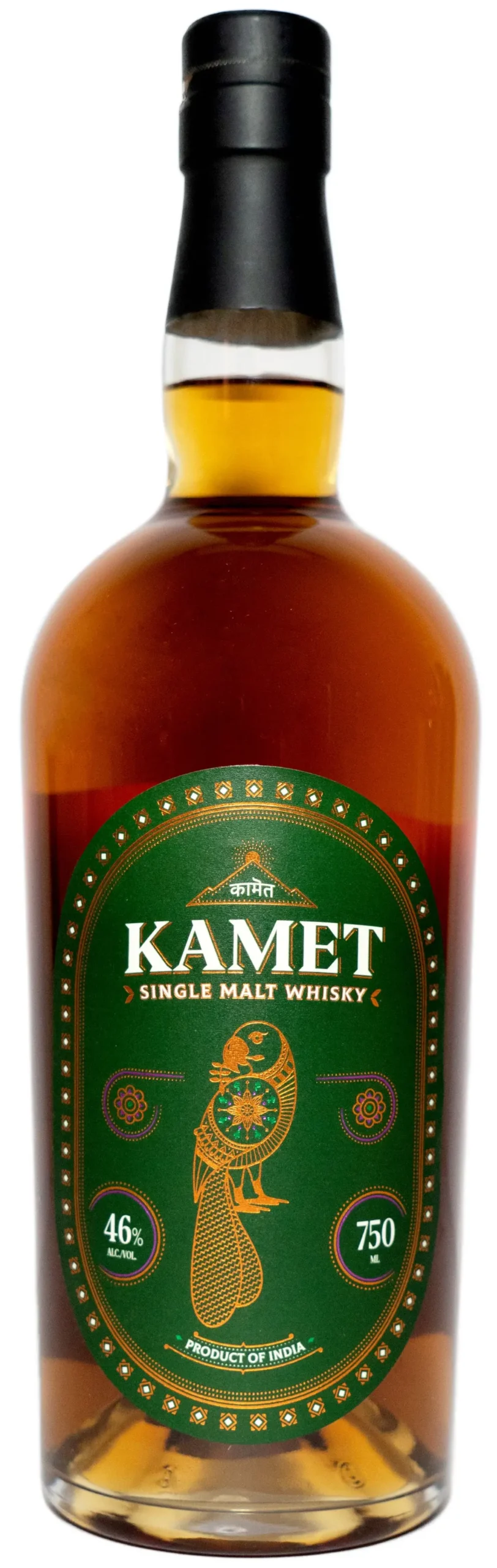 Kamet Single Malt Indian Whisky 750Ml 1