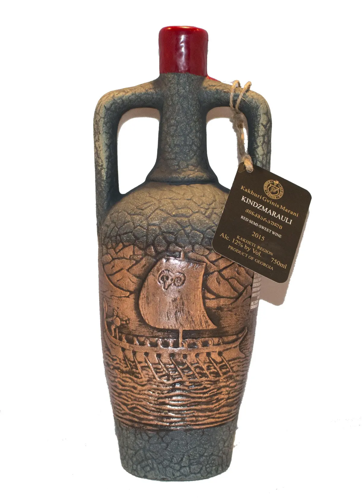 Artevani Kindzmarauli Argo Ceramic Semi Sweet (Ship) 750Ml 1