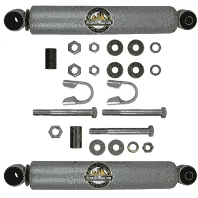 Kor-2022 Dual Steering Stabilizer Kit: Wj Grand Cherokee Only (1.25" Track Bar - Jks) 1