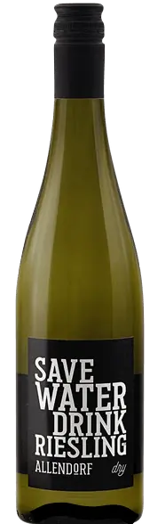 Allendorf Save Water Drink Riesling Dry Riesling 2020
 750Ml 1