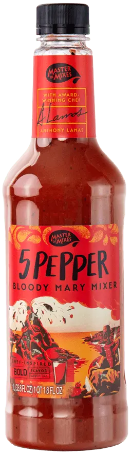 Master Of Mixes 5 Pepper Bloody Mary Mix 1L 1