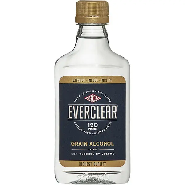 Everclear Grain Alcohol 120 Proof 375Ml 1