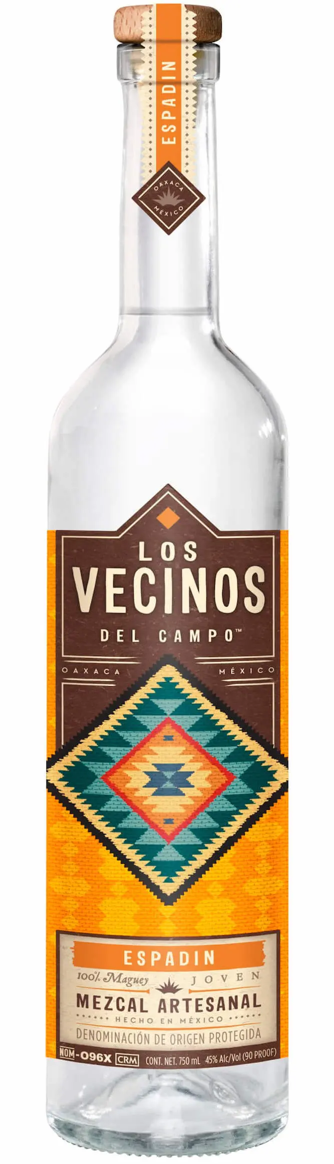 Los Vecinos Del Campo Mezcal Espadin 750Ml 1
