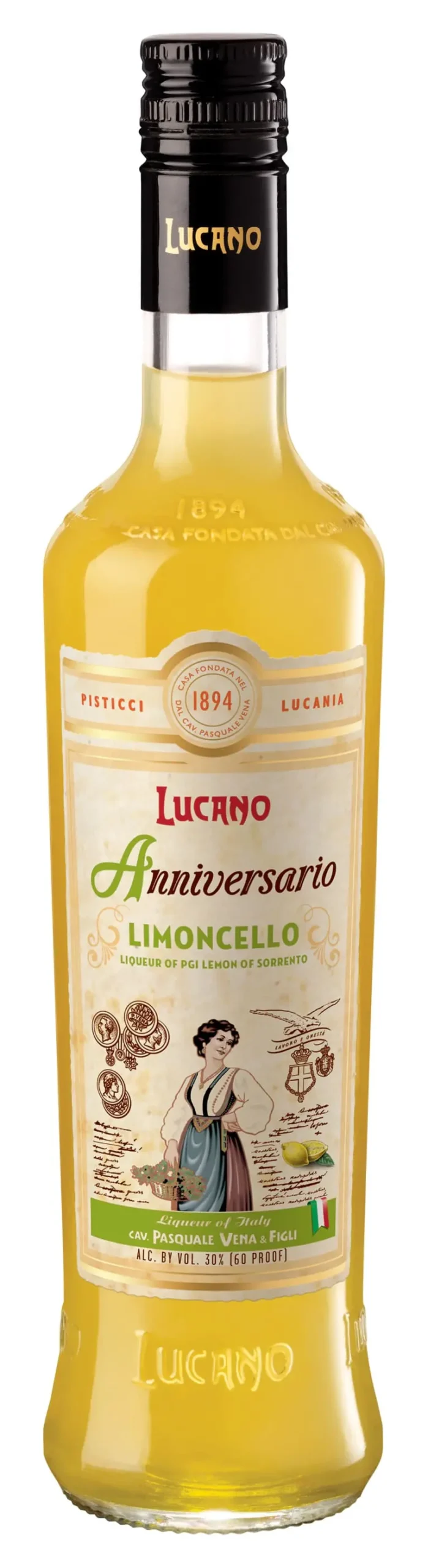 Lucano Limoncello Anniversario 750Ml 1