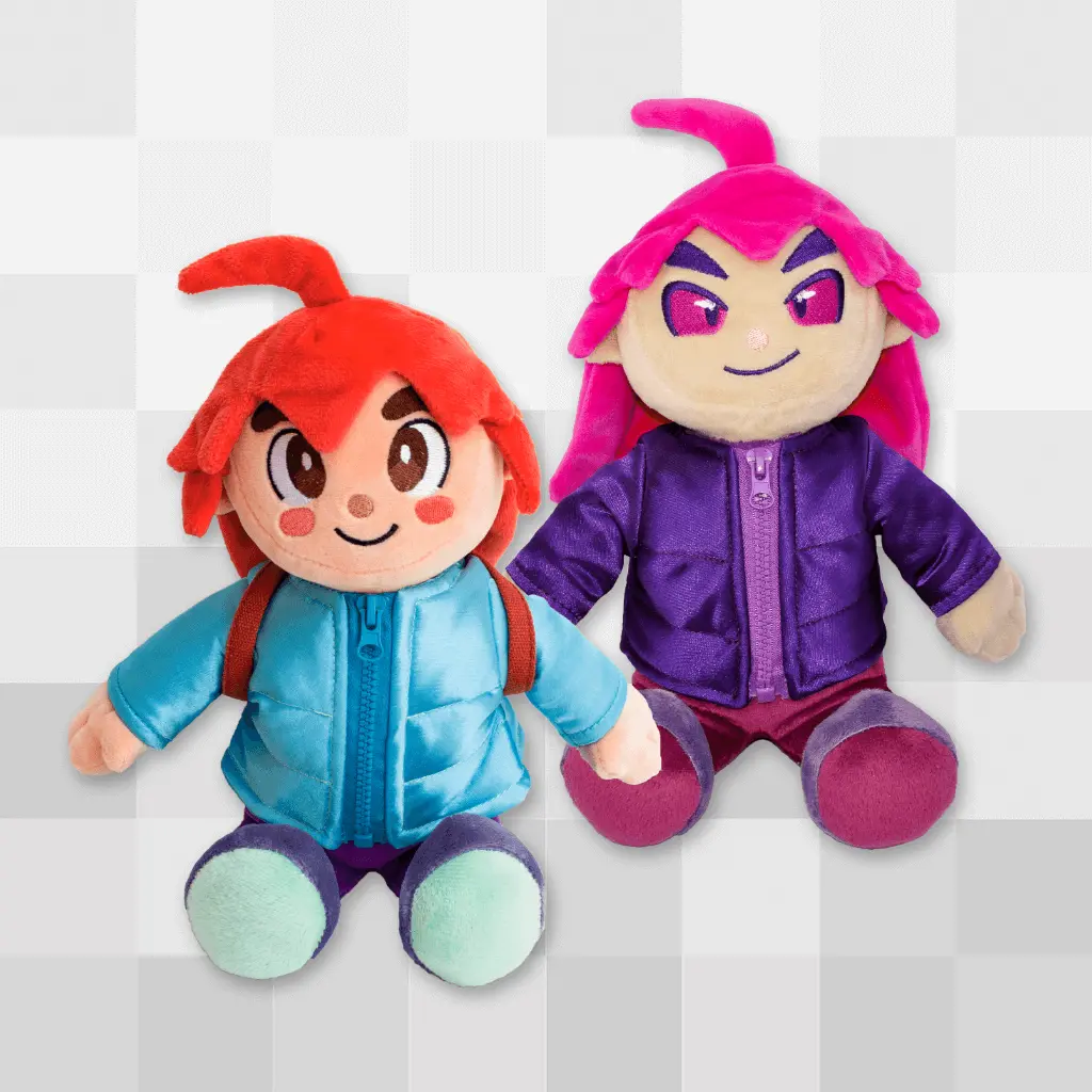 Madeline And Badeline Plush Set 1