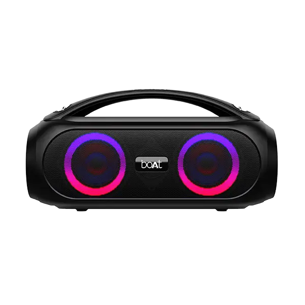 Party Pal 50 | Wireless Bluetooth Speaker With 20W Rms Stereo Sound, Rgb Leds, 4.5 Hrs Playback, Usb, Fm, Aux, Bt 1