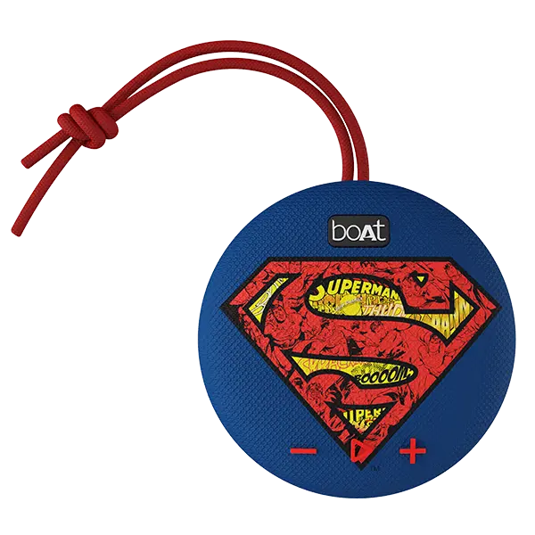 Boat Stone 190 Superman Dc Edition | Portable Bluetooth Speaker With 5W Rms Sound, 4 Hours Playback, Bluetooth V5.0 1