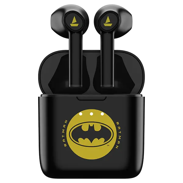 Boat Airdopes 131 Batman Dc Edition | Wireless Earbuds With 13 Mm Drivers, Bluetooth V5.0, 650Mah Pocket Friendly Charging Case 1