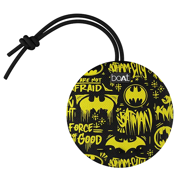 Boat Stone 190 Batman Dc Edition | Portable Bluetooth Speaker With 5W Rms Sound, 4 Hours Playback, Bluetooth V5.0 1