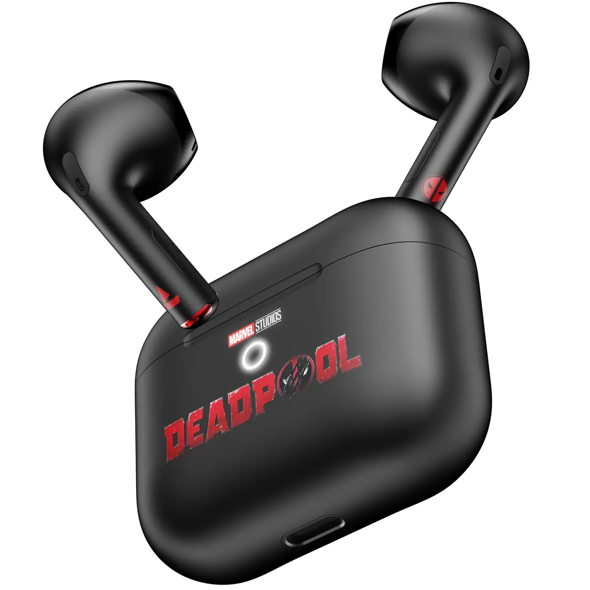 Boat Airdopes Alpha Deadpool Edition | Wireless Earbuds With Boat Signature Sound, 35 Hours Playback, Asap™ Charge, Enx™ Technology 1