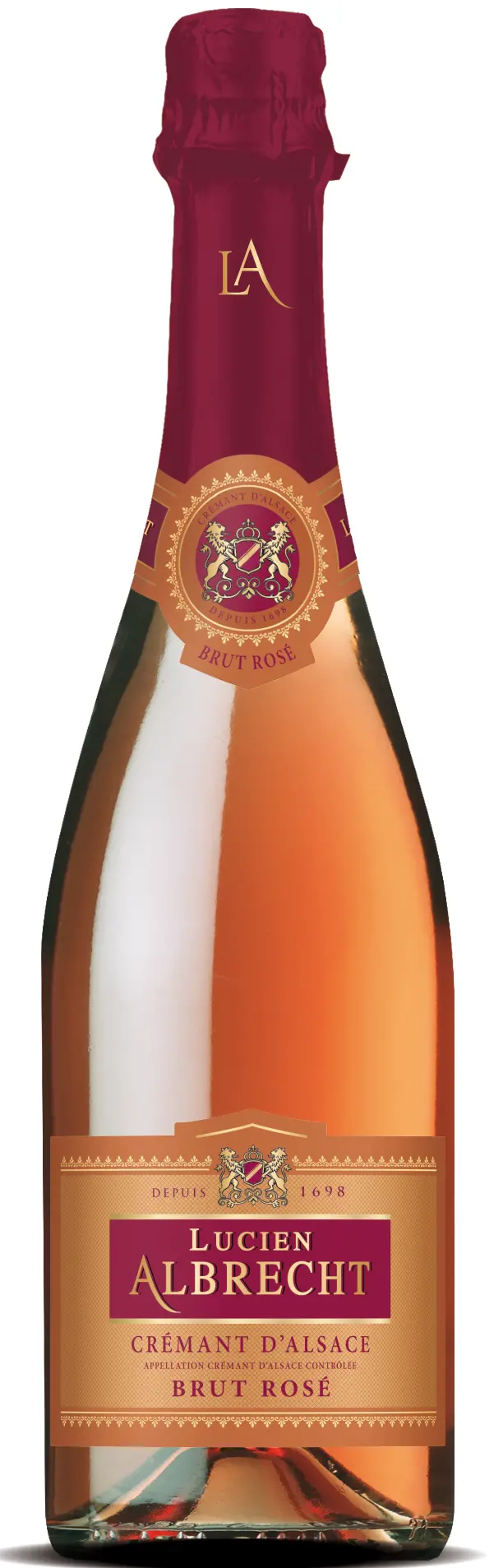 Lucien Albrecht Cremant D'alsace Brut Rose 750Ml 1
