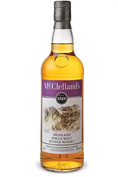 Mcclelland's Highland Single Malt Scotch Whiskey 750Ml 1
