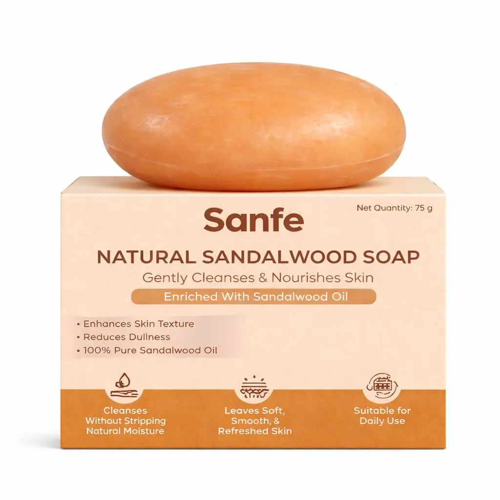 Sanfe Natural Sandalwood Soap 1