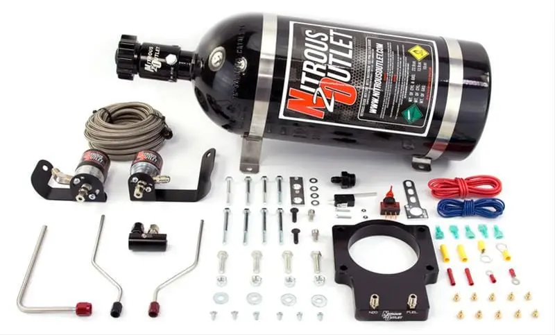 Nitrous Outlet 00-10121-Ls2-10 Nitrous Plate System For Ls2 Engines 1