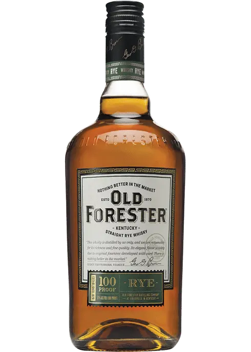 Old Forester Kentucky Rye Whiskey 100 Proof 750Ml 1