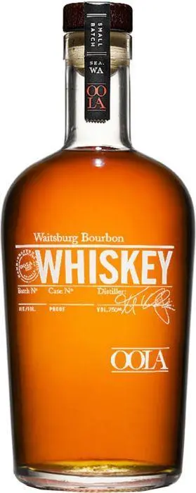 Oola Waitsburg Bourbon Whiskey Cask Strength 750Ml 1